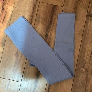 Revamped light blue leggings s/m